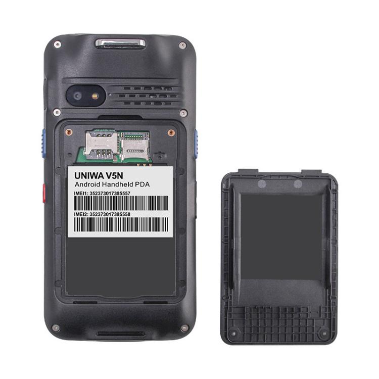 UNIWA V5N Barcode PDA Rugged Phone, 4GB+64GB, 5.5 inch Android 12 MediaTek MT6765 Helio P35 Octa Core, NFC, Network: 4G (EU Plug)