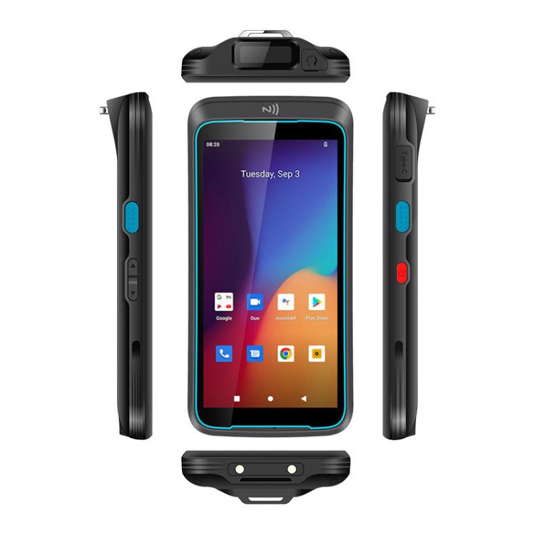 UNIWA V5N Barcode PDA Rugged Phone, 4GB+64GB, 5.5 inch Android 12 MediaTek MT6765 Helio P35 Octa Core, NFC, Network: 4G (EU Plug)