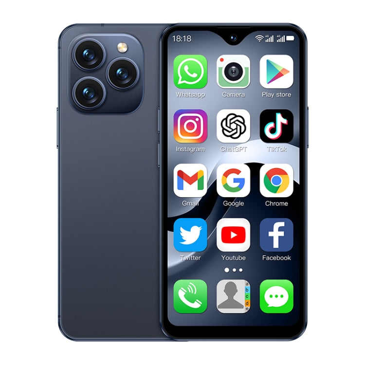 SOYES F9 Max, 4GB+64GB, 4.3 inch Android 12 MTK6762 Octa Core, Network: 4G, OTG, Dual SIM (Dark Blue)