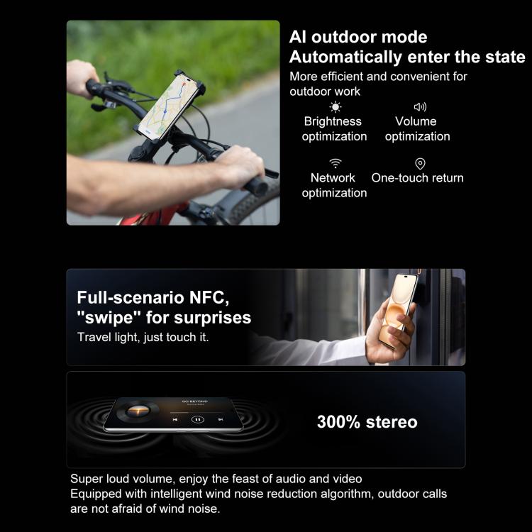 Honor Power, 12GB+512GB, Screen Fingerprint, 6.78 inch MagicOS 9.0 Snapdragon 7 Gen 3 Octa Core, Network: 5G, NFC, OTG (Black) - free shipping - PMc TechLife - Order now!