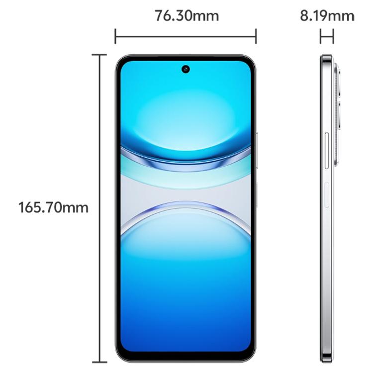 vivo Y300t, 12GB +512GB, Face ID / Side Fingerprint, 6.72 inch Android 15 OriginOS 5 Dimensity 7300 Octa Core, OTG, NFC, Network: 5G (White)