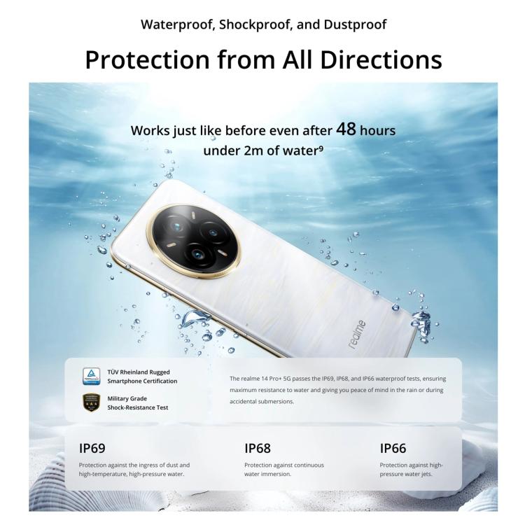 Realme 14 Pro+, 12GB+512GB, Screen Fingerprint Identification, 6.83 inch Realme UI 6.0 Snapdragon 7s Gen 3 Octa Core, NFC, Network: 5G (Grey)