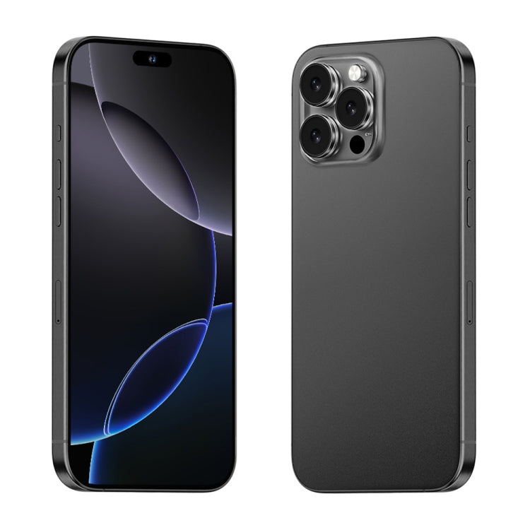 i16 Pro Max / A08, 3GB+32GB, 6.73 inch Screen, Face Identification, Android 8.1 MTK6753 Octa Core, Network: 3G, Dual SIM, UK Plug (Black)