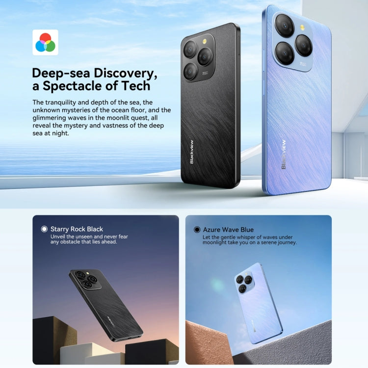 Blackview SHARK 9, 8GB+256GB, 6.67 inch Android 14 Unisoc T820 Octa Core, Network: 5G (Black)