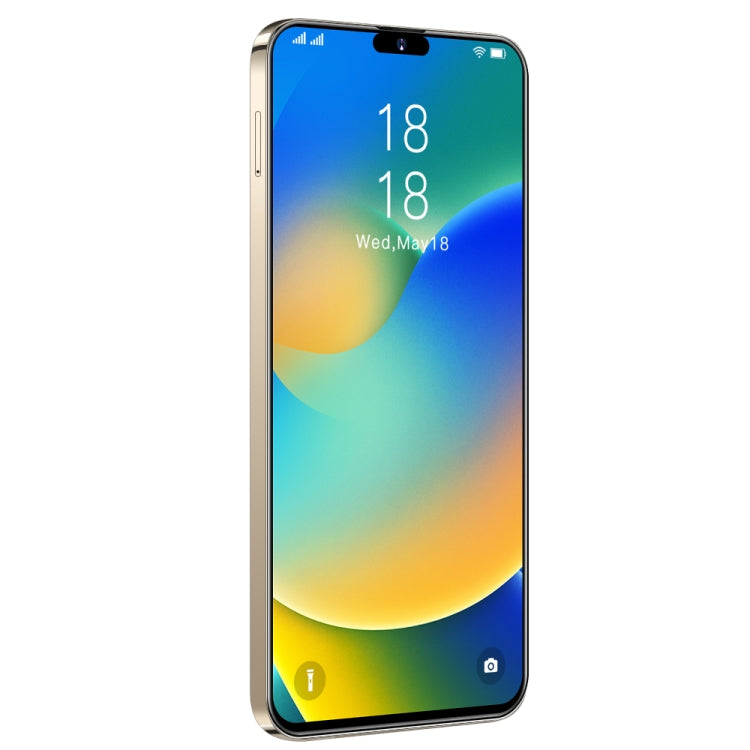 i14 Pro Max N85+, 2GB+16GB, 6.3 inch Screen, Face Identification, Android 6.0 Spreadtrum 7731G Quad Core, Network: 3G, Dual SIM, with 64GB TF Card(Gold)