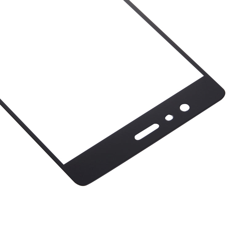 For Huawei P9 0.26mm 9H Surface Hardness Explosion-proof Silk-screen Tempered Glass Full Screen Film (Black)