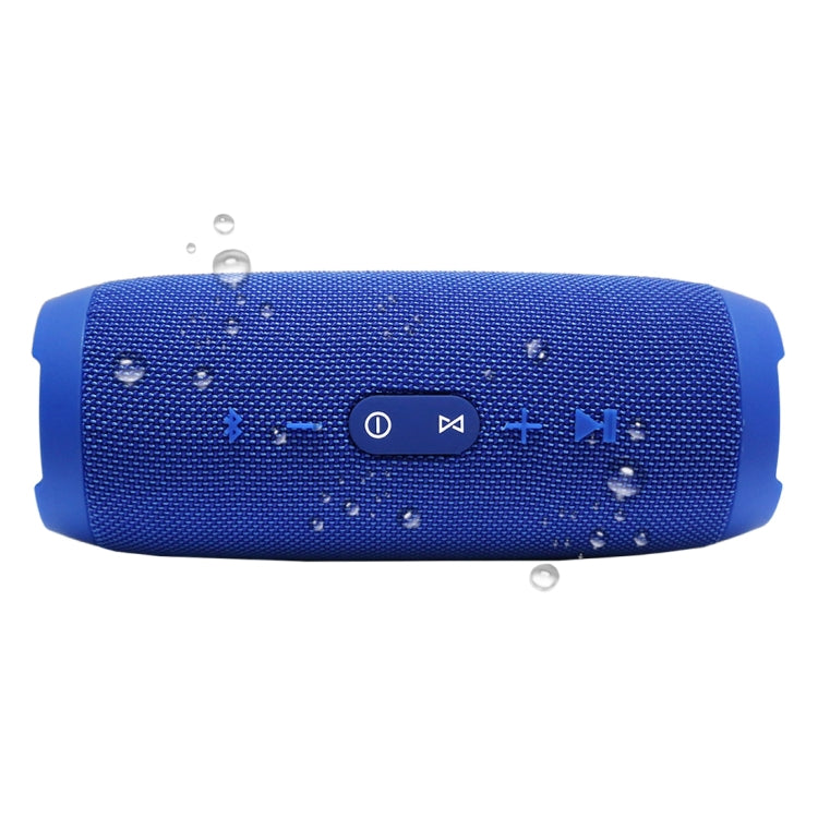 Charge3 Life Water-resistant Bluetooth Stereo Speaker, Built-in MIC, Support Hands-free Calls & TF Card & AUX IN & Power Bank(Blue)