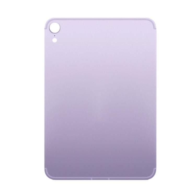 For iPad Mini 6 2021 4G Version Aluminum Alloy Back Battery Cover(Purple)