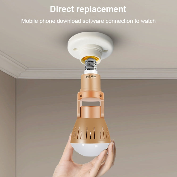 DP3 1.3 Megapixel Panoramic Universal Light Bulb Camera Mobile Phone Remote Installation Home Network HD Monitoring - Light Bulb Camera by PMC Jewellery | Online Shopping South Africa | PMC Jewellery | Buy Now Pay Later Mobicred
