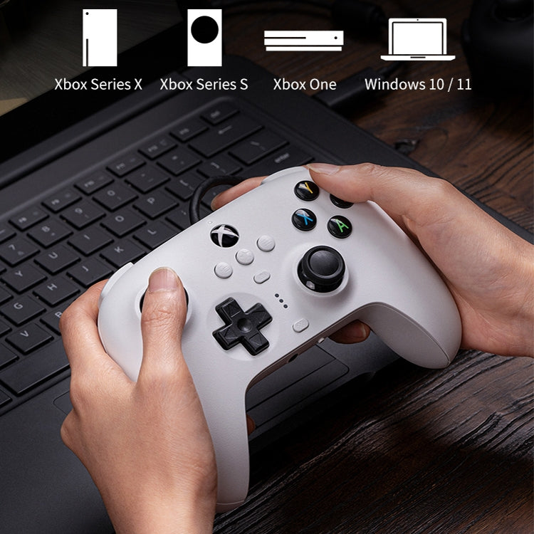 8BitDo Orion Wired Game Controller Xbox Hall Version with Game Pass Card (White) - free shipping - PMC Jewellery - Order now!
