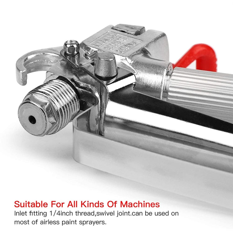 High Pressure Airless Sprayer Spray Gun & Nozzle Holder & Nozzle Set , Paint Sprayer Sprayer Accessories (Red)