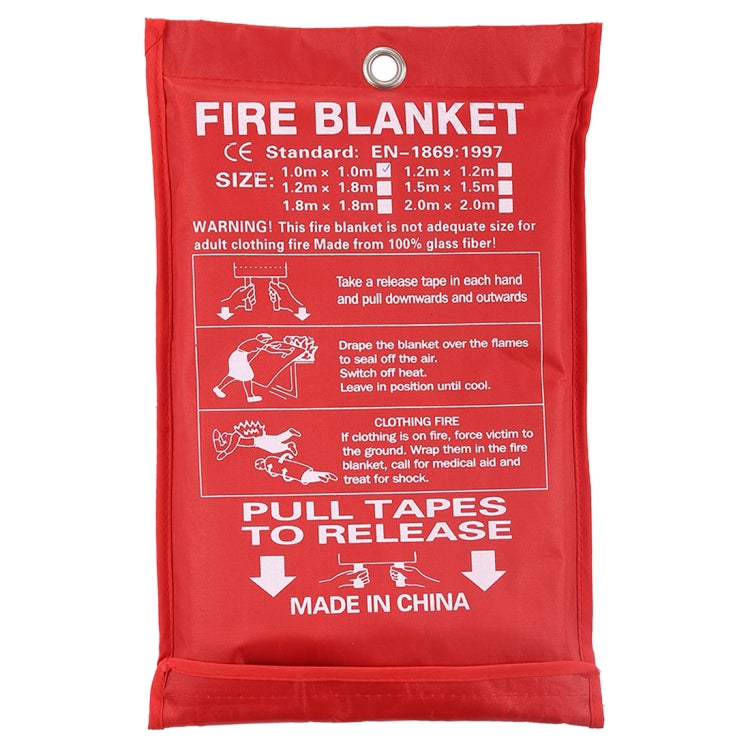 Emergency Survival Fire Blanket Shelter Safety Protector Extinguishers Tent, Size: 1.8��1.8m