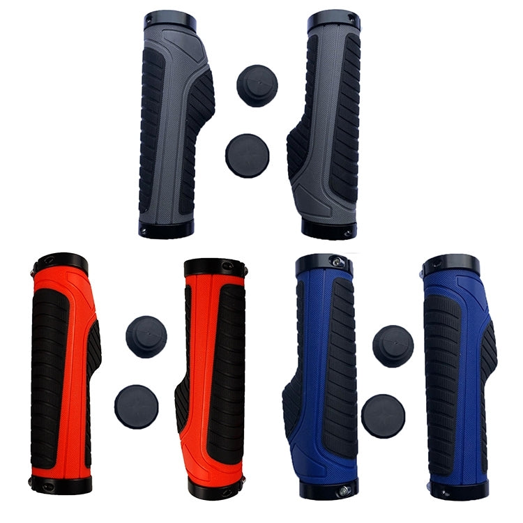 2 PCS BIKERSAY HG001 Bike Anti-slip Handlebar Cover (Grey) - Bicycle Grips by BIKERSAY | Online Shopping South Africa | PMC Jewellery | Buy Now Pay Later Mobicred