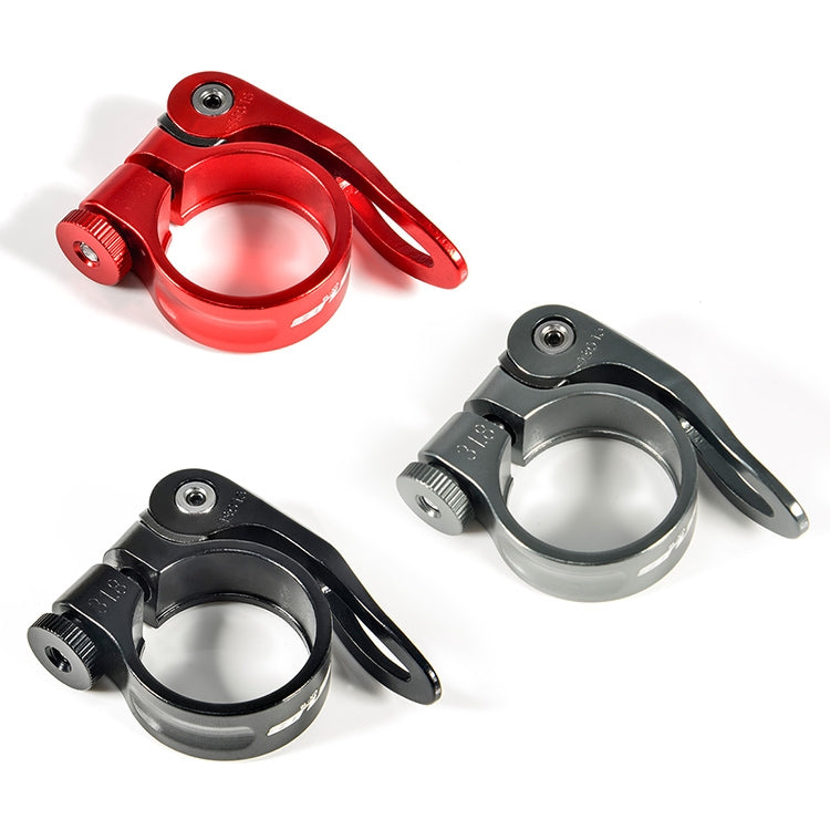 GUB CX-18 31.8mm Aluminum Ultralight Bicycle Seat Post Clamp(Black) - free shipping - PMC Jewellery - Order now!