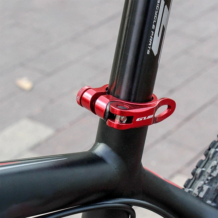 GUB CX-18 31.8mm Aluminum Ultralight Bicycle Seat Post Clamp(Black) - free shipping - PMC Jewellery - Order now!