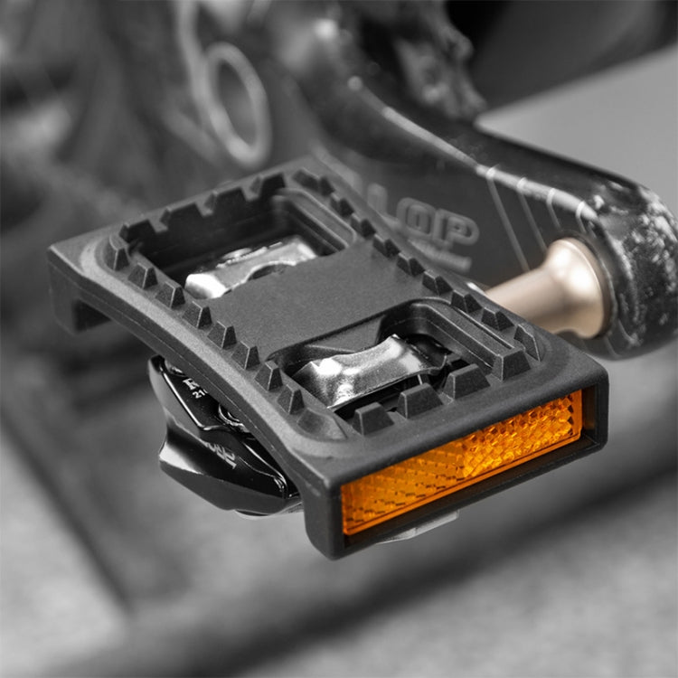 PROMEND PD-M04 1 Pair Mountain Bicycle Lock Pedal Turn Flat Pedal Buckle - Pedals by PROMEND | Online Shopping South Africa | PMc TechLife | Buy Now Pay Later Mobicred