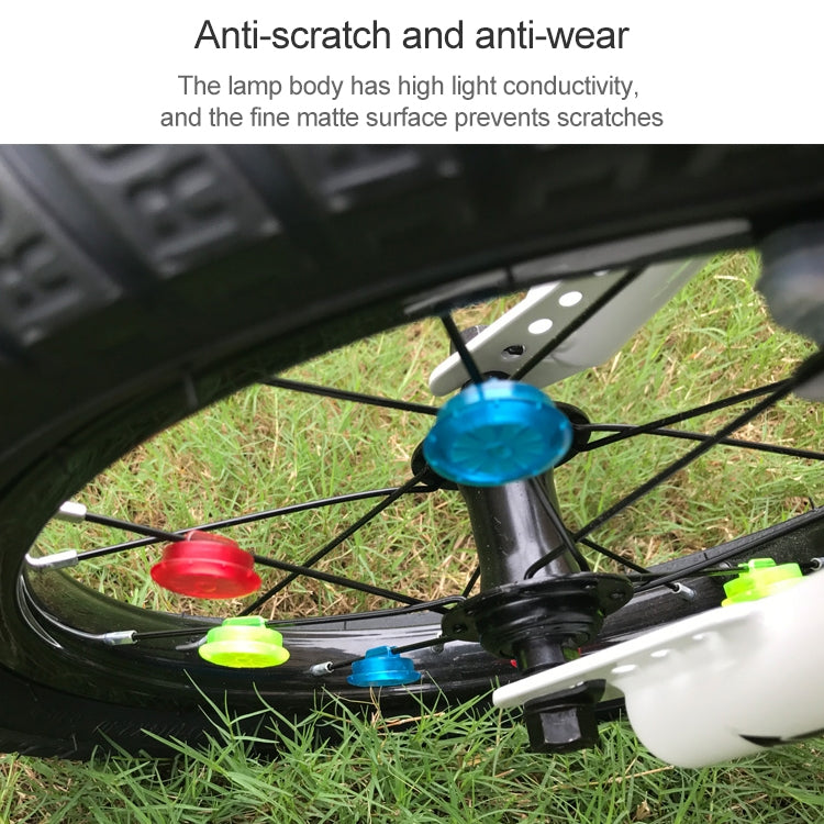 Children Balance Car Night Riding Safety Light-emitting Clip Lights (Blue)
