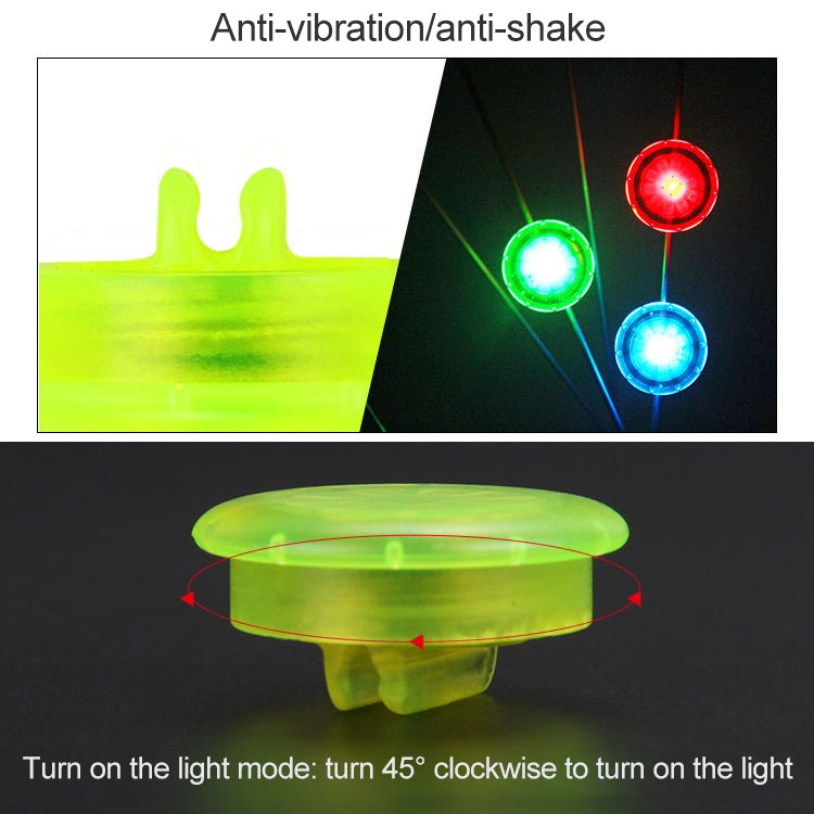 Children Balance Car Night Riding Safety Light-emitting Clip Lights (Blue)