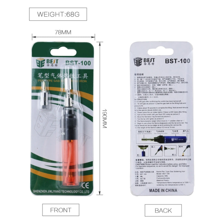 BEST Butane Gas Soldering Iron Pen (Random Color Delivery ) - Electric Soldering Iron by BEST | Online Shopping South Africa | PMC TechLife | Buy Now Pay Later Mobicred