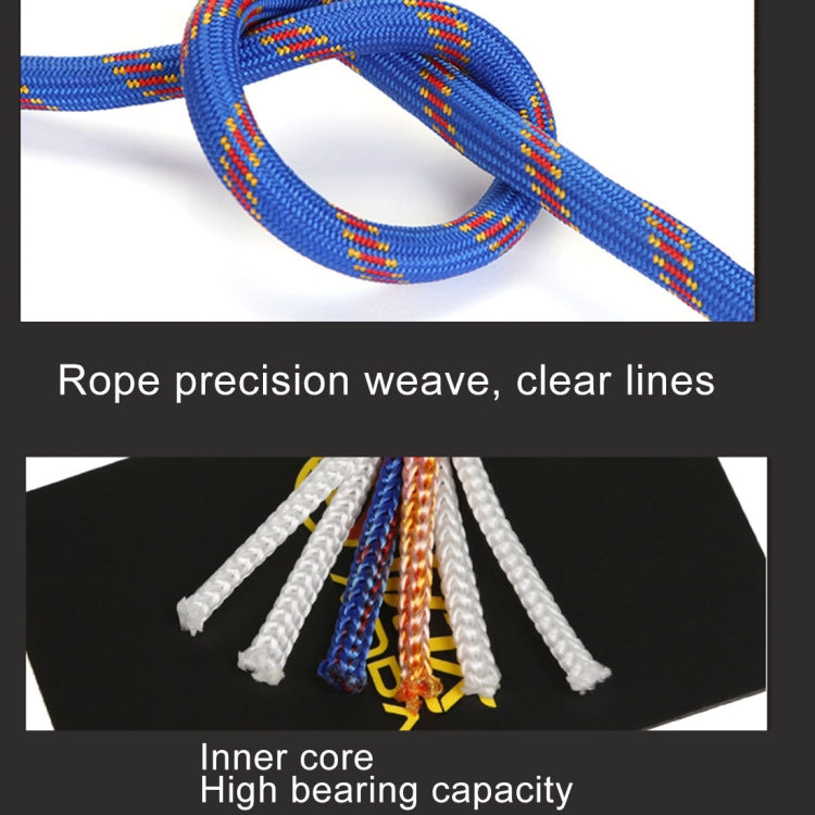 XINDA XD-S9804 Climbing Auxiliary Rope Static Rope Safety Rescue Rope, Length: 20m Diameter: 10mm(Red) - free shipping - PMC Jewellery - Order now!