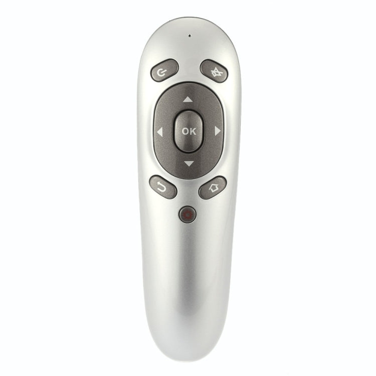 PR-07 2.4G Multifunctional 6-axis Gyro PC Wireless Presenter Remote Control PPT Presentation Air Mouse , Support Windows XP / Vista / Win7 / Win8 / Android 4.0 and Above Version , Effective Distance: 15m(Grey) - by PMC Jewellery | Online Shopping South Africa | PMC Jewellery | Buy Now Pay Later Mobicred