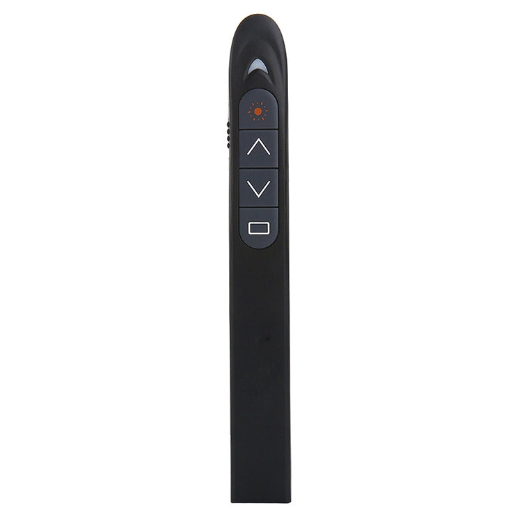 XM930 2.4GHz Wireless Laser PowerPoint Page Turning Pen Multimedia Wireless Presentation Projection Pen with USB Receiver, Support Low Battery Remind, Remote Control Distance: 100m(Black) - by PMC Jewellery | Online Shopping South Africa | PMC Jewellery | Buy Now Pay Later Mobicred