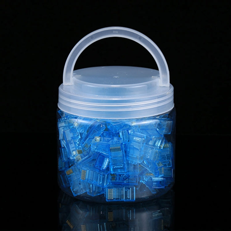 100 PCS Anpwoo Amp01 RJ45 Connector Modular Plug(Blue) - Lan Cable and Tools by PMC TechLife | Online Shopping South Africa | PMC TechLife | Buy Now Pay Later Mobicred