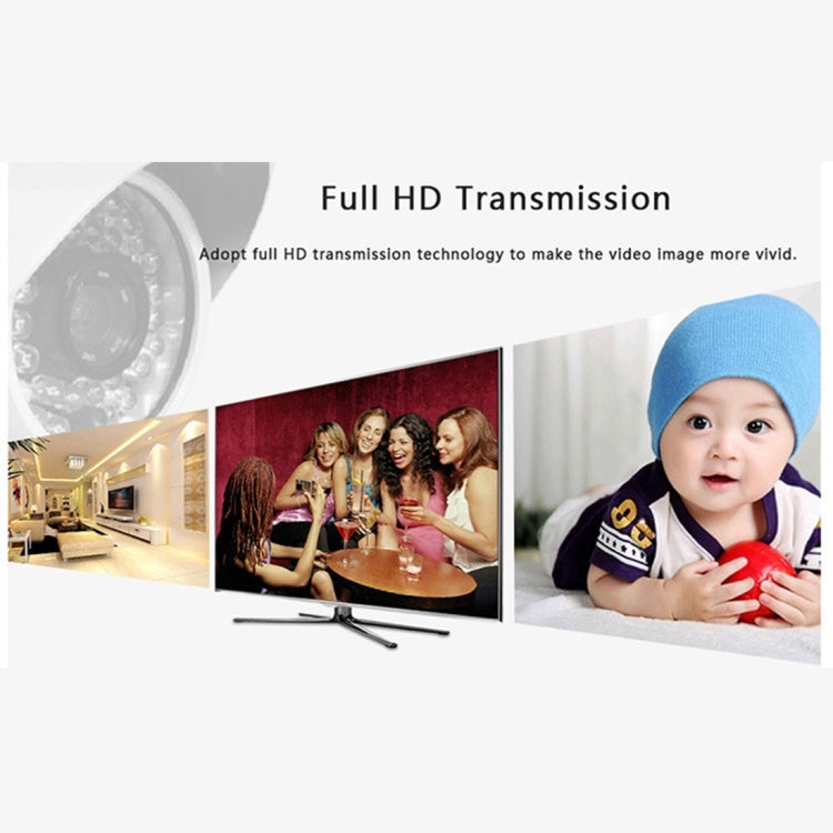 VGA Signal to RJ45 Signal Extender Transmitter + Receiver Converter Ethernet Cable, Transmission Distance: 60m - VGA Extender by PMC Jewellery | Online Shopping South Africa | PMC Jewellery | Buy Now Pay Later Mobicred