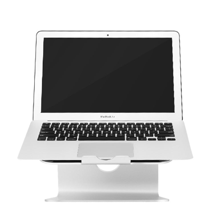 SOPI ZJ-001 Rotation Style Aluminum Cooling Stand for Laptop, Suitable for Mac Air, Mac Pro, iPad, and Other Laptops (Silver)