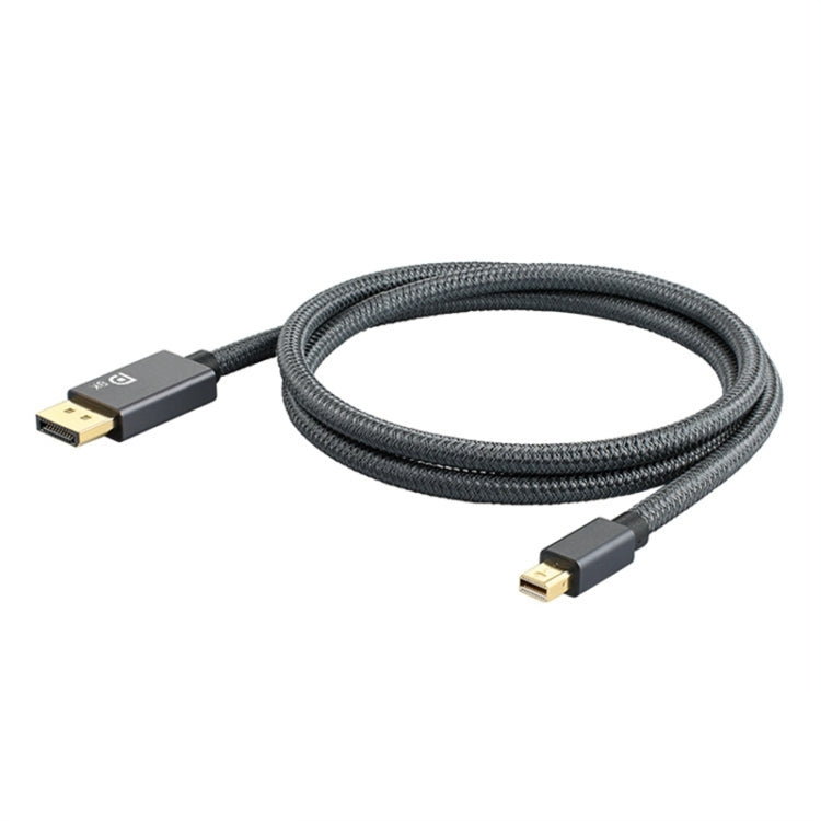 Mini DP Male to 8K DisplayPort 1.4 Male HD Braided Adapter Cable, Cable Length: 2m - by PMC Jewellery | Online Shopping South Africa | PMC Jewellery | Buy Now Pay Later Mobicred