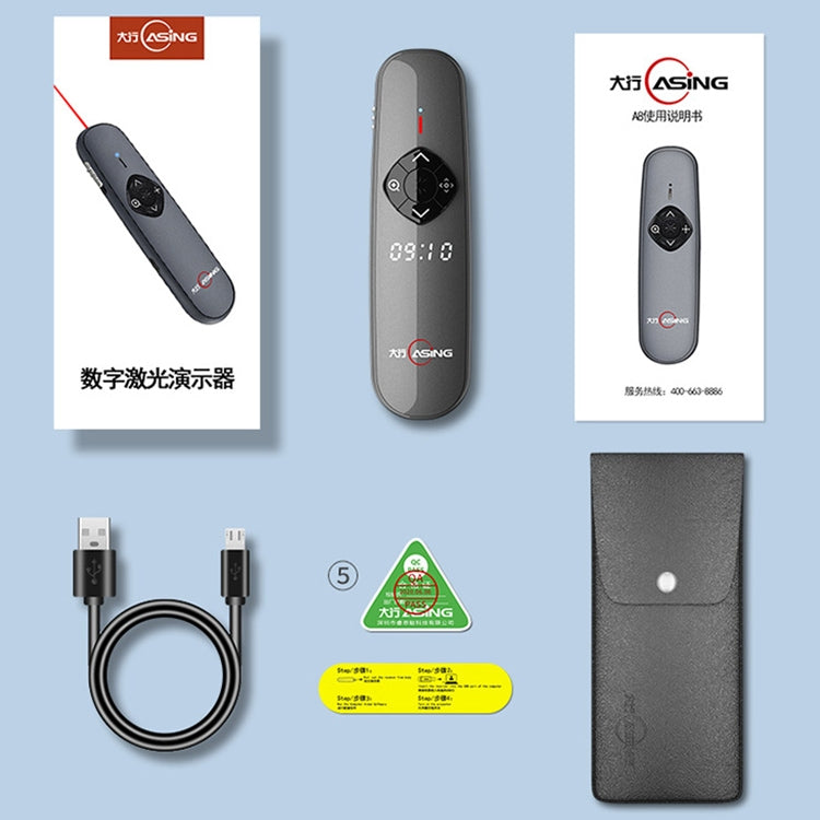 ASiNG A8 32GB Green Laser PPT Page Turning Pen Wireless Presenter - by ASiNG | Online Shopping South Africa | PMC Jewellery | Buy Now Pay Later Mobicred