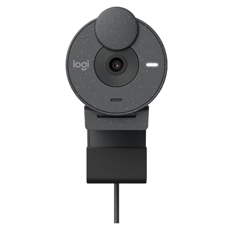 Logitech Brio 300 2MP 1080P Full HD IP Camera with Noise Reduction Microphone (Pink)