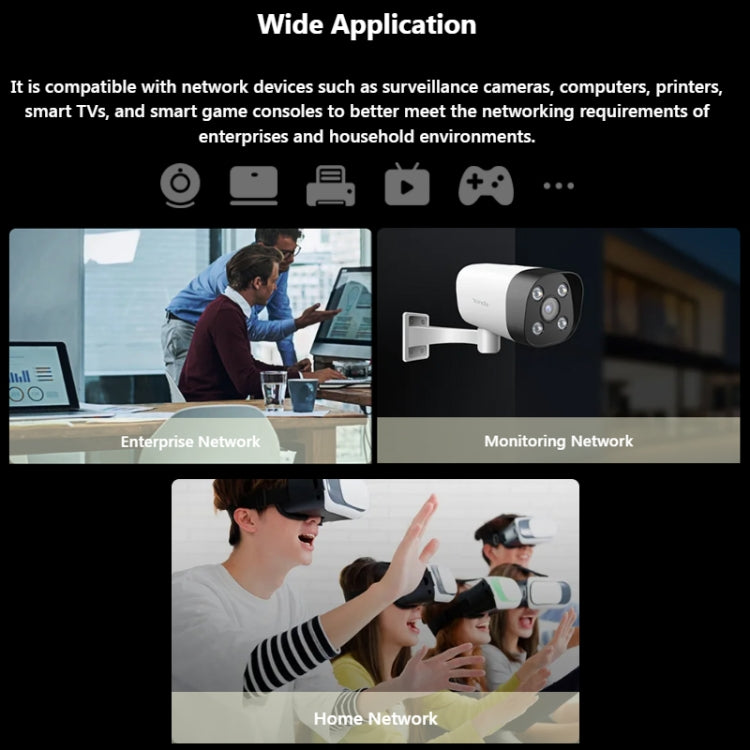 Tenda SG105M All Gigabit Ports High-speed Network 5-Port Ethernet Switch 1000Mbps Fast LAN HUB - free shipping - PMC Jewellery - Order now!