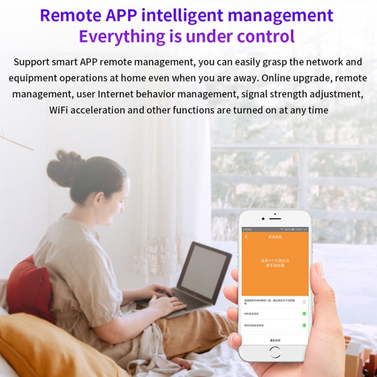Tenda AC23 AC2100M Wireless WiFi IPV6 Home Coverage APP Control Extender Router - free shipping - PMC Jewellery - Order now!