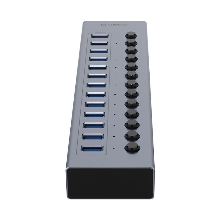 ORICO BT2U3-13AB-GY-BP Multi-Ports Individual Switches HUB, UK Plug