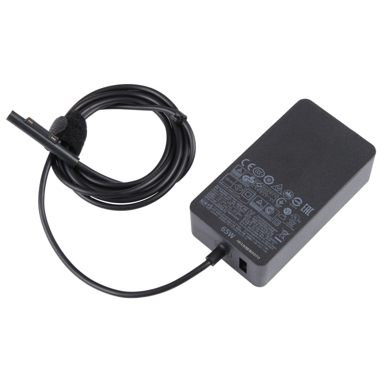For Microsoft Surface Pro 7 / 7 Plus / 8 / 9 / X & Laptop 3 / 4 / 5 65W Laptop Power Adapter (UK Plug)