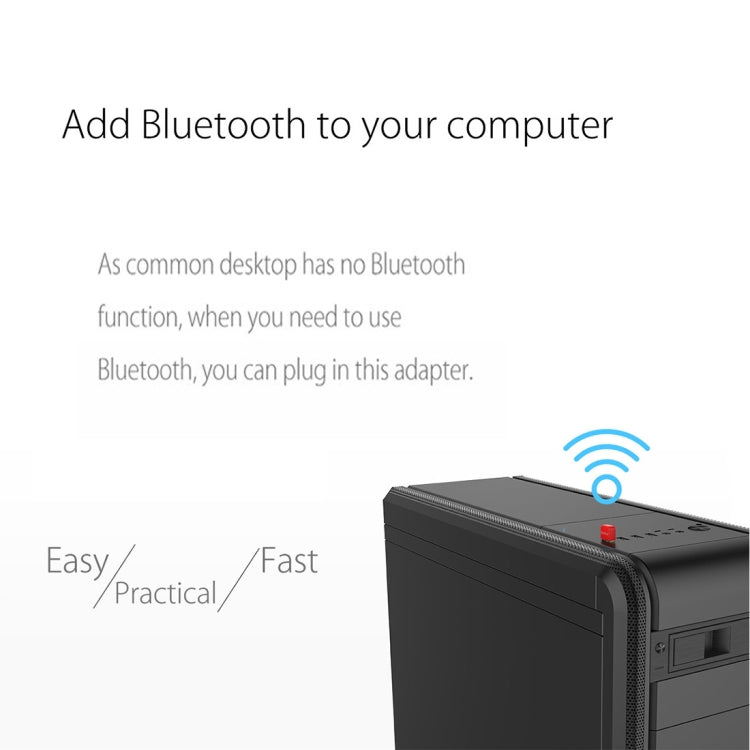 ORICO BTA-403 3Mbps Transfer Speed USB Bluetooth 4.0 Adapter(Black) - Bluetooth Dongle by ORICO | Online Shopping South Africa | PMC Jewellery | Buy Now Pay Later Mobicred