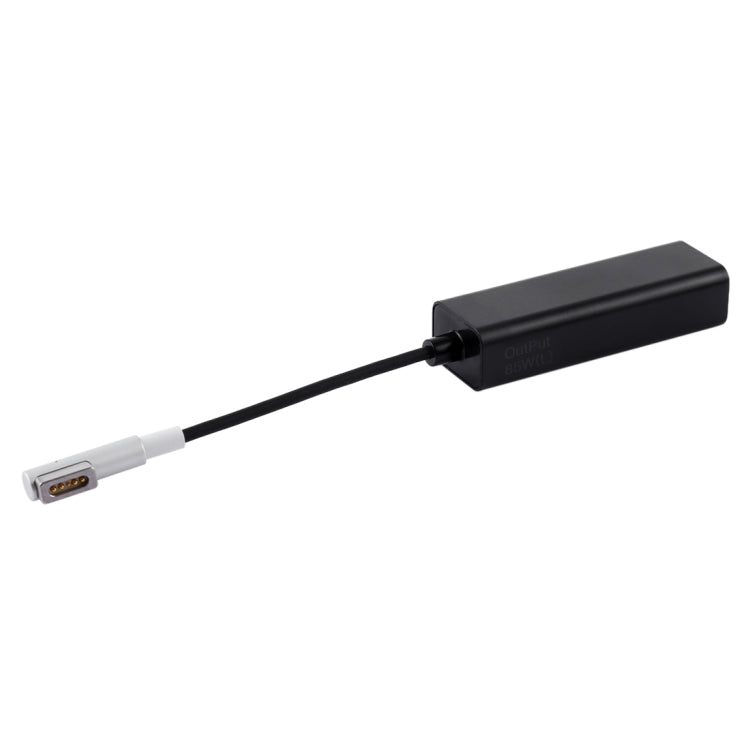 AnyWatt 85W USB-C / Type-C Female to 5 Pin MagSafe 1 Male L Head Series Charge Adapter Converter for MacBook (Black)