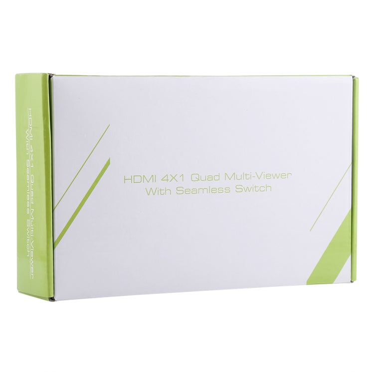 NEWKENG NK-C941 Full HD 1080P HDMI 4x1 Quad Multi-Viewer with Seamless Switch & Remote Control, EU Plug - free shipping - PMC Jewellery - Order now!