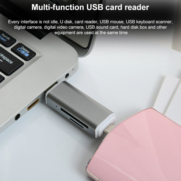 H82 USB-C / Type-C to USB 3.0 + Micro USB Ports OTG SD / TF Card Reader - by PMC Jewellery | Online Shopping South Africa | PMC Jewellery | Buy Now Pay Later Mobicred