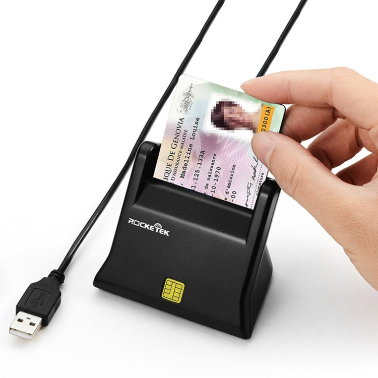 ROCKETEK SCR2 CAC ID SIM Chip Smart Card Reader - by ROCKETEK | Online Shopping South Africa | PMC Jewellery | Buy Now Pay Later Mobicred