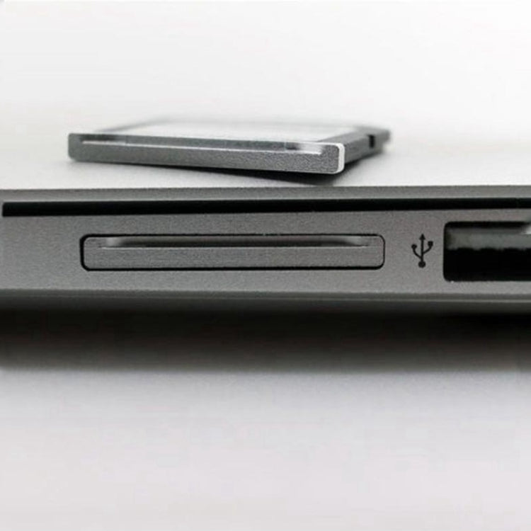 BASEQI Hidden Aluminum Alloy SD Card Case for Lenovo YOGA 4 Pro / 3 Laptop