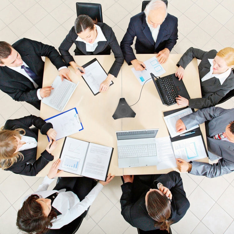 YANS YS-M81 USB 2.0 Port Video Conference Omnidirectional Microphone (Black) - free shipping - PMC Jewellery - Order now!