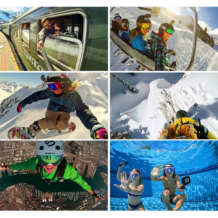 PULUZ 16 in 1 CNC Metal Accessories Combo Kits (Screws + Surface Mounts + Tripod Adapter + Extendable Pole Monopod + Storage Bag + Wrench) for GoPro, Insta360, DJI and Other Action Cameras - by PULUZ | Online Shopping South Africa | PMC TechLife | Buy Now Pay Later Mobicred