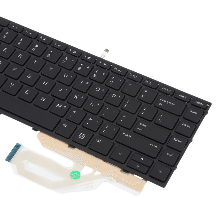 For HP Probook 430 G5 440 G5 445 G5 640 G4 640 G5 L01071-001 L00735-001 US Version Keyboard with Backlight (Black)