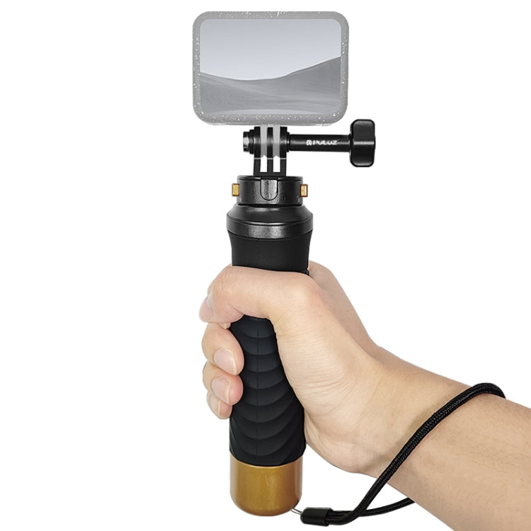 PULUZ Quick Release Floating Handle Hand Grip (Black) - free shipping - PMC Jewellery - Order now!