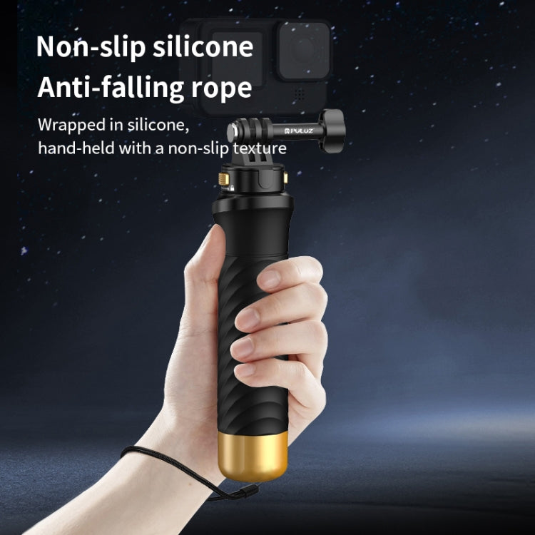 PULUZ Quick Release Floating Handle Hand Grip (Black) - free shipping - PMC Jewellery - Order now!