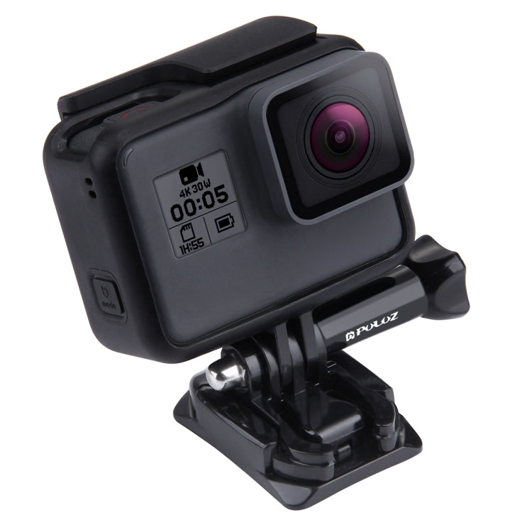PULUZ 2 Curved Surface Mounts + 2 Adhesive Mount Stickers for PULUZ Action Sports Cameras Jaws Flex Clamp Mount for GoPro, Insta360, DJI and Other Action Cameras - Connection Mount by PULUZ | Online Shopping South Africa | PMC Jewellery | Buy Now Pay Later Mobicred