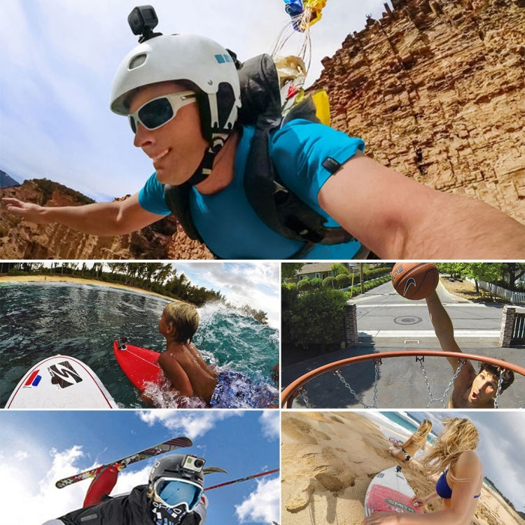 PULUZ 2 Curved Surface Mounts + 2 Adhesive Mount Stickers for PULUZ Action Sports Cameras Jaws Flex Clamp Mount for GoPro, Insta360, DJI and Other Action Cameras - Connection Mount by PULUZ | Online Shopping South Africa | PMC Jewellery | Buy Now Pay Later Mobicred