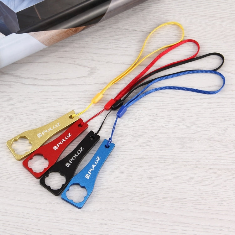 PULUZ CNC Aluminum Alloy Tighten Screw Cap Wrench Tool for GoPro Hero11 Black / HERO10 Black / HERO9 Black / HERO8 Black / HERO7 /6 /5 /5 Session /4 Session /4 /3+ /3 /2 /1, Xiaoyi and Other Action Cameras(Red) - free shipping - PMC Jewellery - Order now!